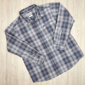 Columbia Men's XXL 2XL Omni Wick Omni Shade Sun Protection Button Down Shirt